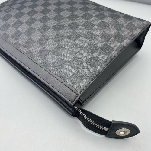 Louis Vuitton Toiletry Pouch 26 Damier Graphite Black Grey Louis Vuitton Toiletry Pouch 26 Damier Graphite Black Grey