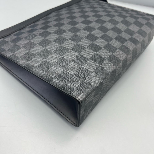 Louis Vuitton Toiletry Pouch 26 Damier Graphite Black Grey Louis Vuitton Toiletry Pouch 26 Damier Graphite Black Grey