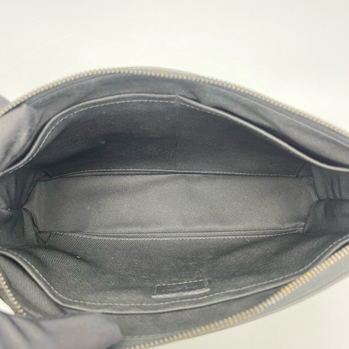 Louis Vuitton Clutch Monogram Shadow Black