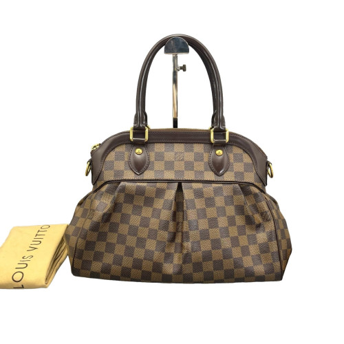 Louis Vuitton Trevi PM Damier Ebene Brown Louis Vuitton Trevi PM Damier Ebene Brown
