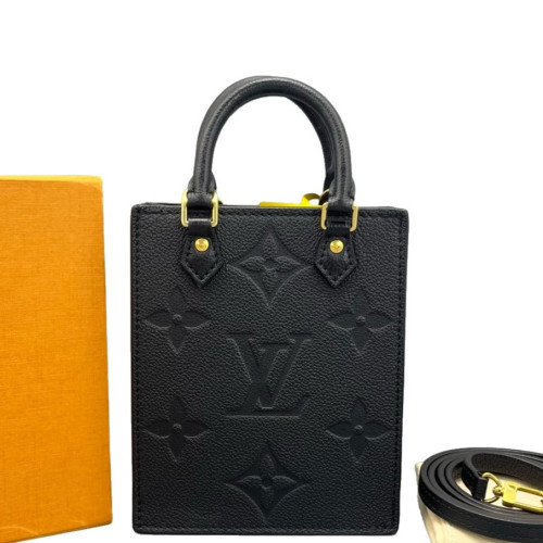 Louis Vuitton Petite Sac Plat Monogram Empreinte Giant Black