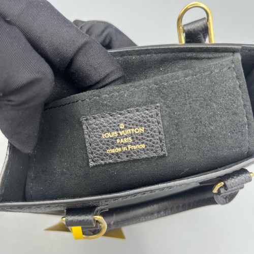 Louis Vuitton Petite Sac Plat Monogram Empreinte Giant Black