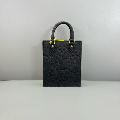 Louis Vuitton Petite Sac Plat Monogram Empreinte Giant Black