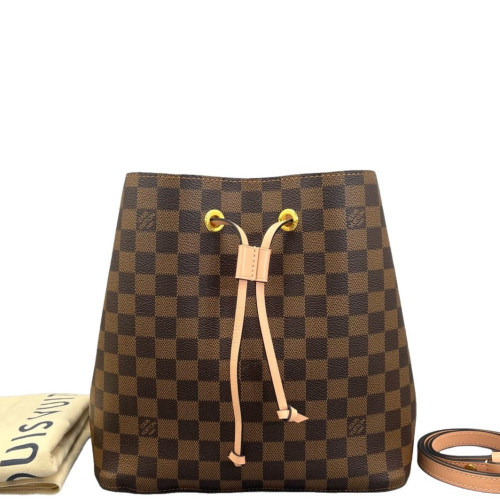 Louis Vuitton Neonoe MM Damier Ebene Brown Louis Vuitton Neonoe MM Damier Ebene Brown