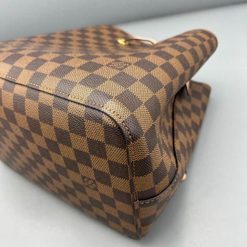 Louis Vuitton Neonoe MM Damier Ebene Brown Louis Vuitton Neonoe MM Damier Ebene Brown