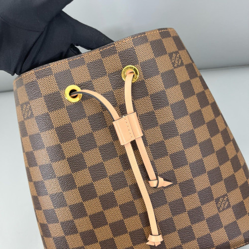Louis Vuitton Neonoe MM Damier Ebene Brown Louis Vuitton Neonoe MM Damier Ebene Brown