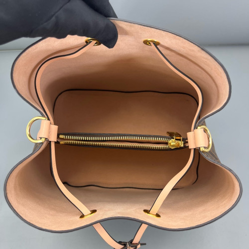 Louis Vuitton Neonoe MM Damier Ebene Brown Louis Vuitton Neonoe MM Damier Ebene Brown