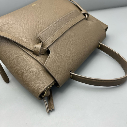 Celine Micro Belt Bag Grained Calfskin Light Brown