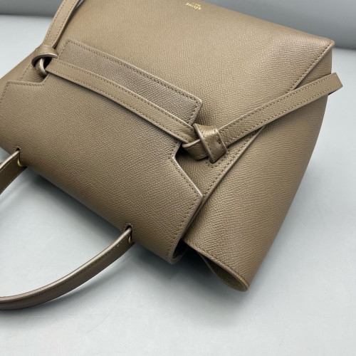 Celine Micro Belt Bag Grained Calfskin Light Brown