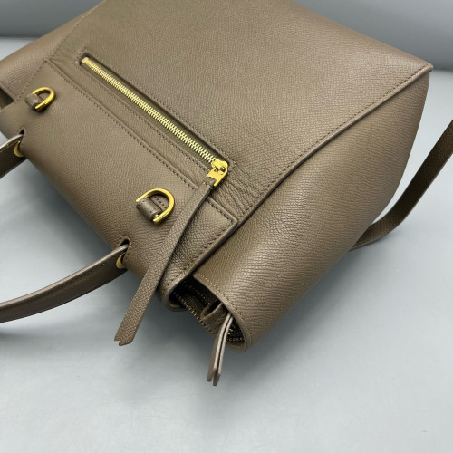 Celine Micro Belt Bag Grained Calfskin Light Brown