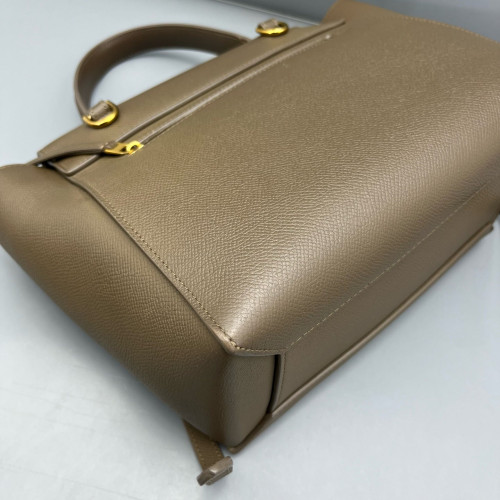 Celine Micro Belt Bag Grained Calfskin Light Brown