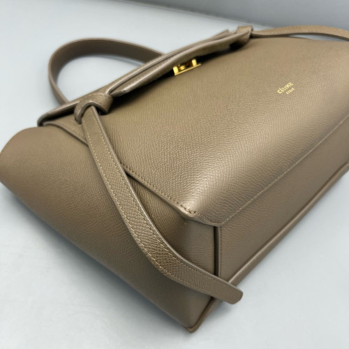 Celine Micro Belt Bag Grained Calfskin Light Brown