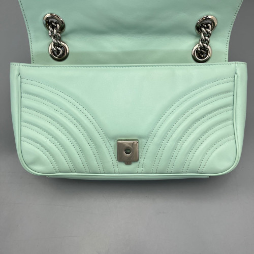 Gucci Matelasse Small GG Marmont Calfskin Light Green