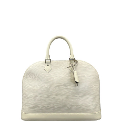 Louis Vuitton Alma GM Epi White