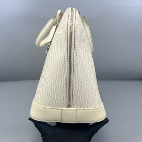 Louis Vuitton Alma GM Epi White