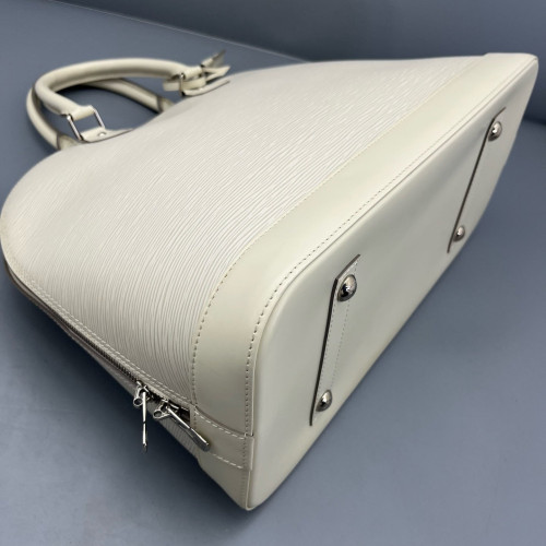 Louis Vuitton Alma GM Epi White