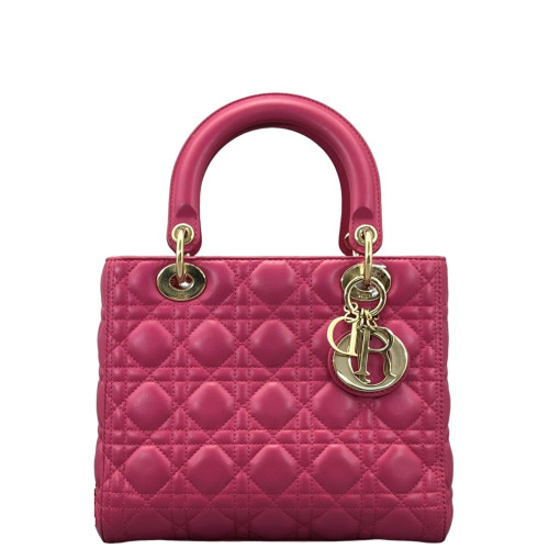 Dior Lady Dior Calfskin Rose