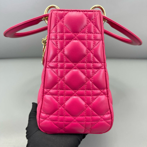 Dior Lady Dior Calfskin Rose