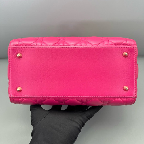 Dior Lady Dior Calfskin Rose
