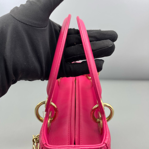 Dior Lady Dior Calfskin Rose