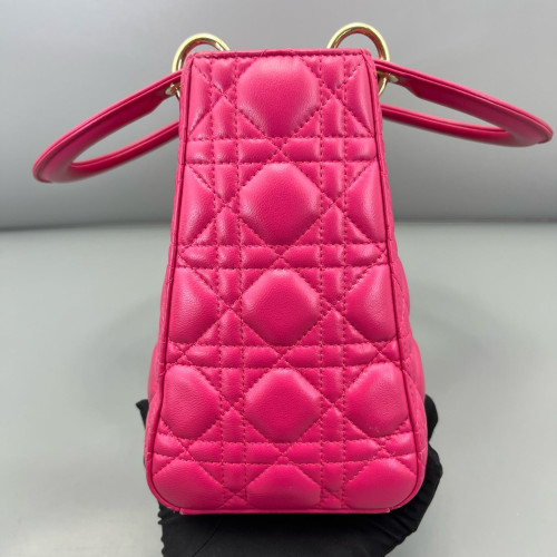 Dior Lady Dior Calfskin Rose