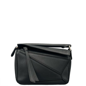 Loewe Mini Puzzle Calfskin Black