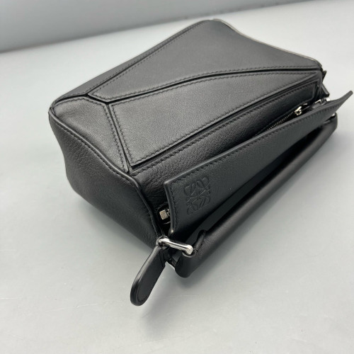 Loewe Mini Puzzle Calfskin Black