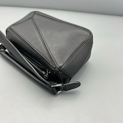 Loewe Mini Puzzle Calfskin Black