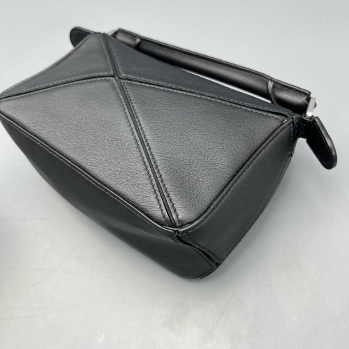 Loewe Mini Puzzle Calfskin Black
