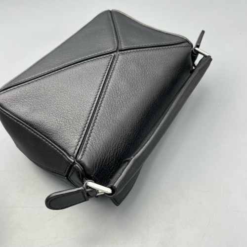 Loewe Mini Puzzle Calfskin Black