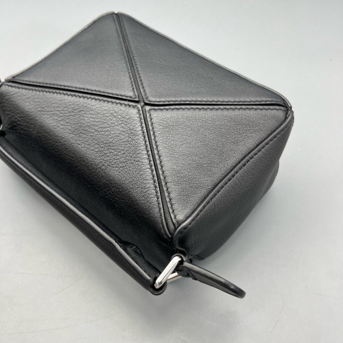 Loewe Mini Puzzle Calfskin Black