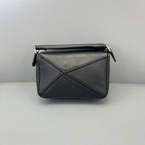 Loewe Mini Puzzle Calfskin Black