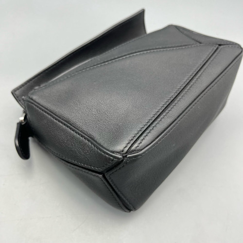 Loewe Mini Puzzle Calfskin Black