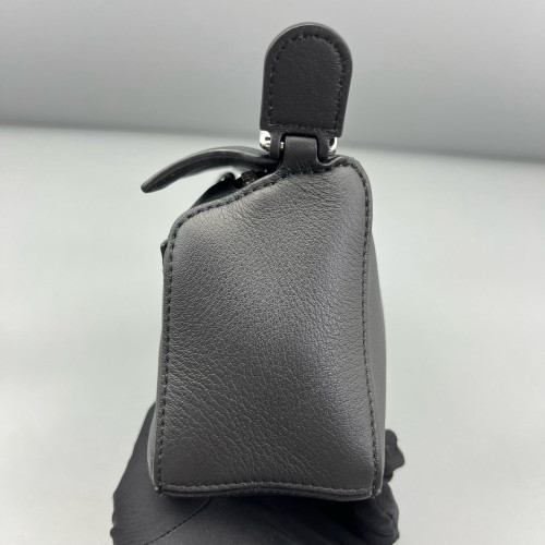 Loewe Mini Puzzle Calfskin Black
