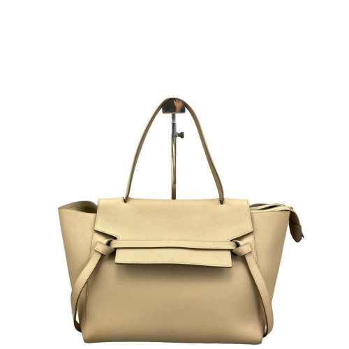 Celine Mini Belt Bag Grained Calfskin Natural Tan