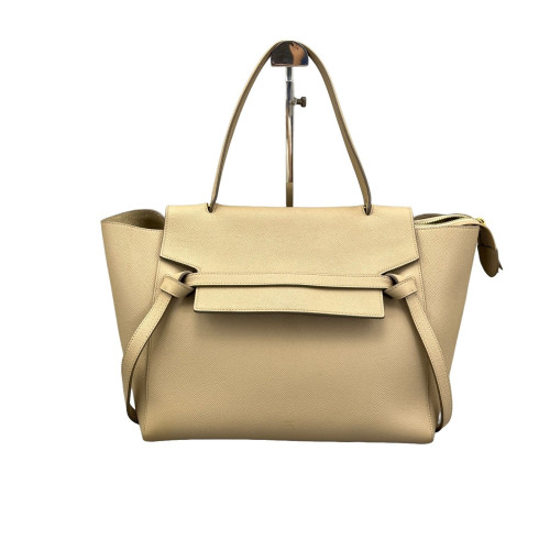 Celine Mini Belt Bag Grained Calfskin Natural Tan