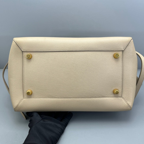 Celine Mini Belt Bag Grained Calfskin Natural Tan