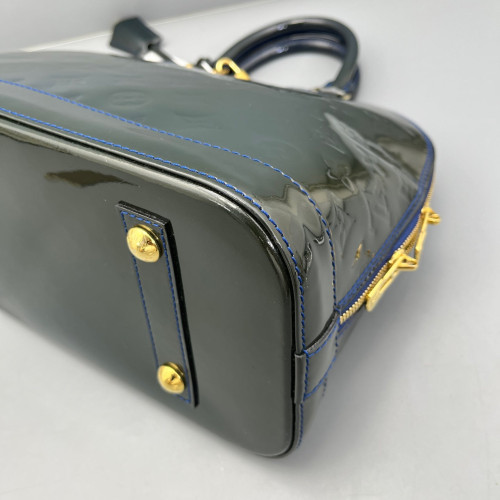 Louis Vuitton Alma PM Vernis Dark Green