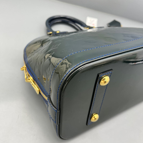 Louis Vuitton Alma PM Vernis Dark Green