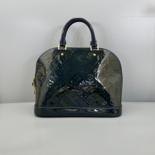 Louis Vuitton Alma PM Vernis Dark Green