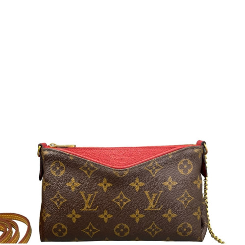 Louis Vuitton Pallas Clutch Monogram Brown