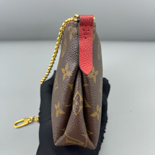Louis Vuitton Pallas Clutch Monogram Brown