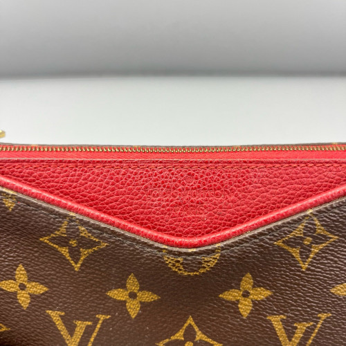 Louis Vuitton Pallas Clutch Monogram Brown