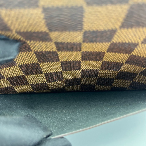 Louis Vuitton Beaumarchais Shoulder Bag Damier Ebene Brown Black