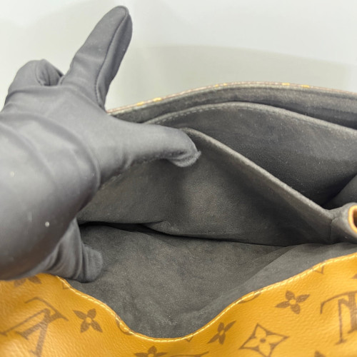 Louis Vuitton Pochette Metis Reverse Monogram Brown Louis Vuitton Pochette Metis Reverse Monogram Brown