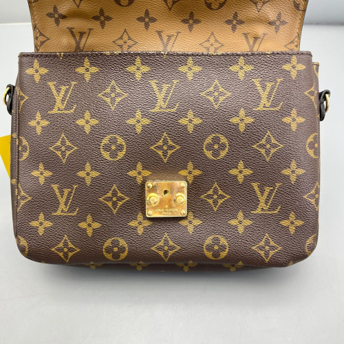Louis Vuitton Pochette Metis Reverse Monogram Brown Louis Vuitton Pochette Metis Reverse Monogram Brown