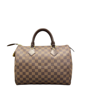 Louis Vuitton Speedy 30 Damier Ebene Brown