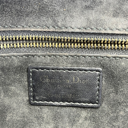 Dior Studded Dioraddict Flap Calfskin Black