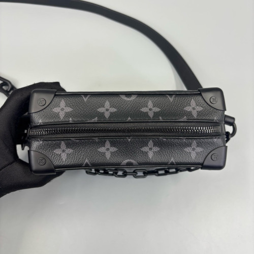 Louis Vuitton Mini Soft Trunk Monogram Eclipse Black
