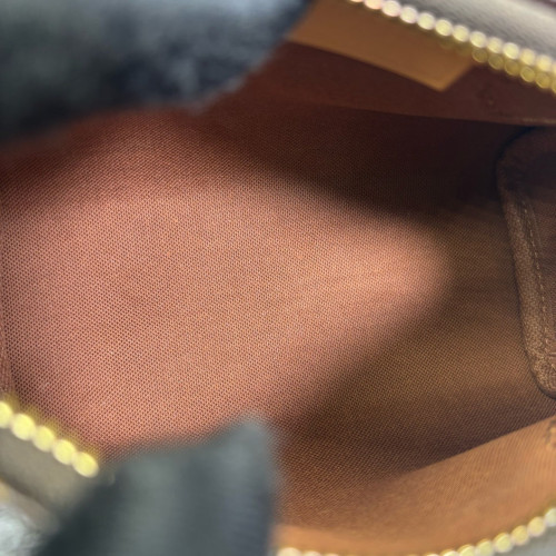 Louis Vuitton Nano Speedy Bandouliere Monogram Brown